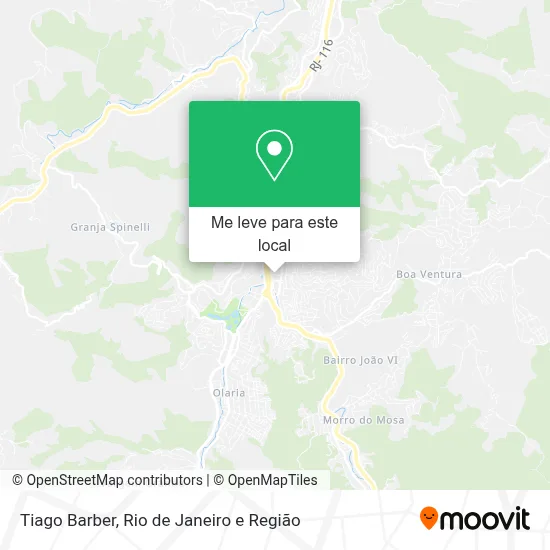 Tiago Barber mapa