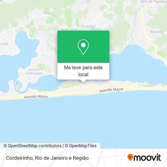 Cordeirinho mapa
