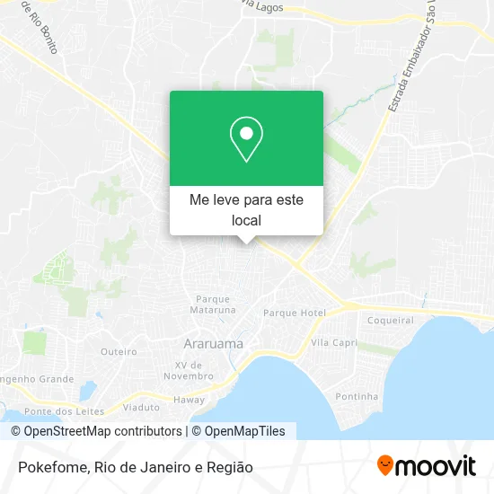 Pokefome mapa