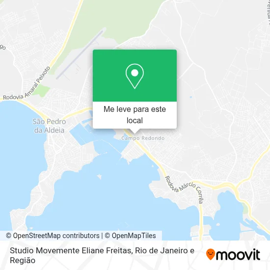 Studio Movemente Eliane Freitas mapa