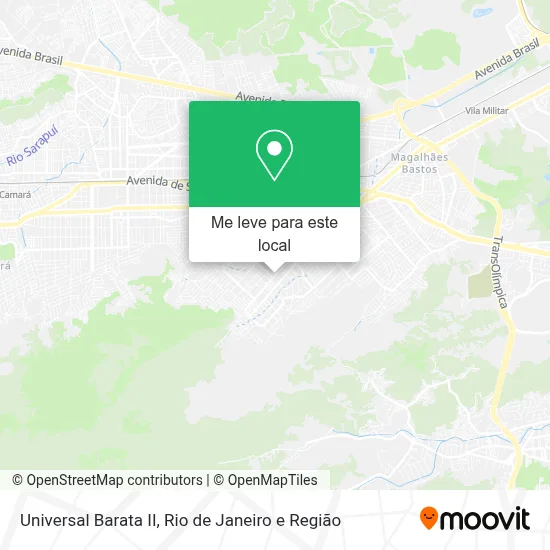 Universal Barata II mapa