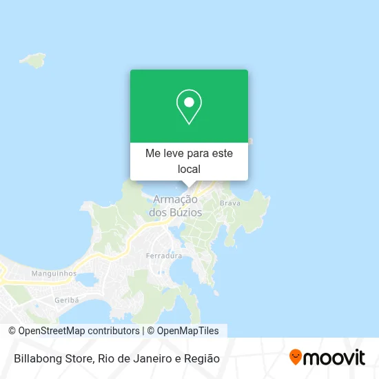 Billabong Store mapa