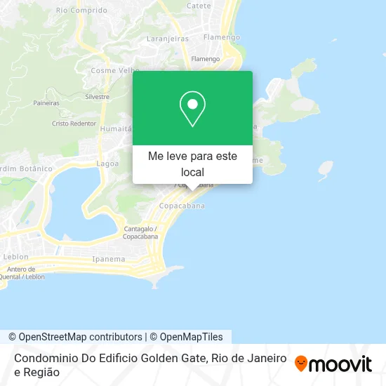 Condominio Do Edificio Golden Gate mapa
