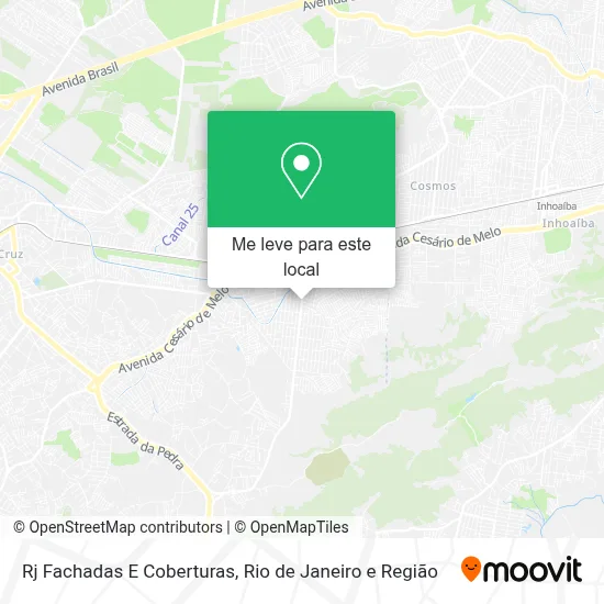 Rj Fachadas E Coberturas mapa