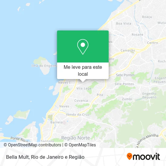 Bella Mult mapa