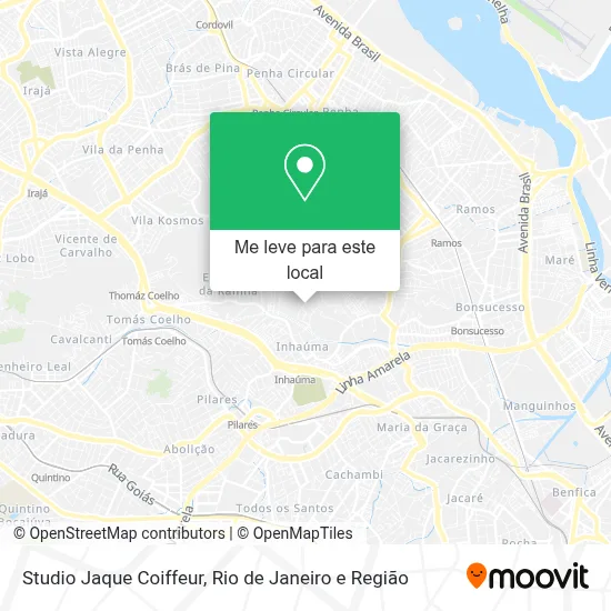Studio Jaque Coiffeur mapa