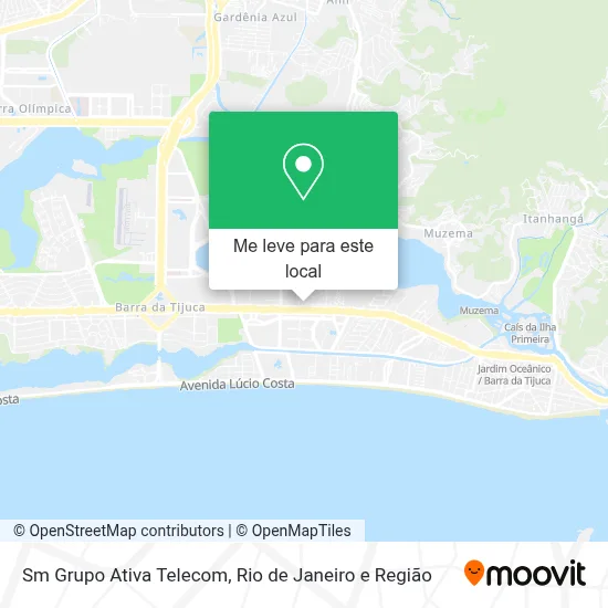 Sm Grupo Ativa Telecom mapa