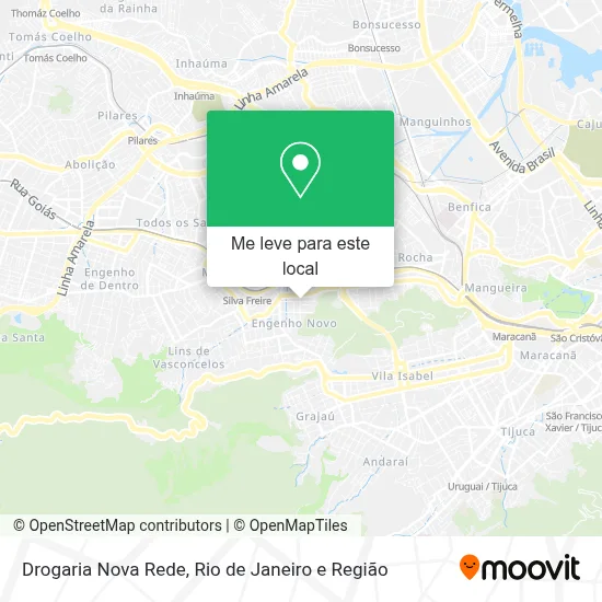 Drogaria Nova Rede mapa