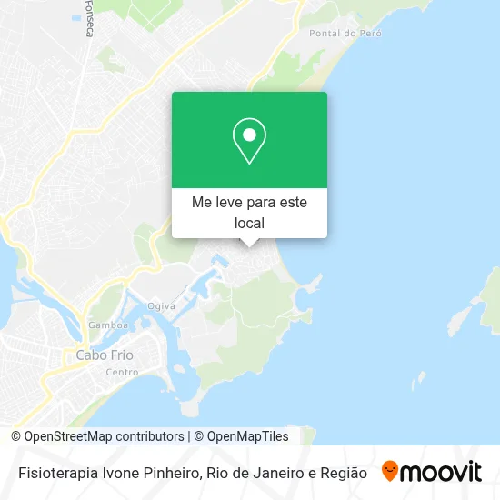 Fisioterapia Ivone Pinheiro mapa