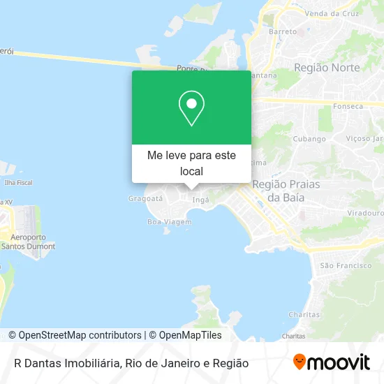 R Dantas Imobiliária mapa