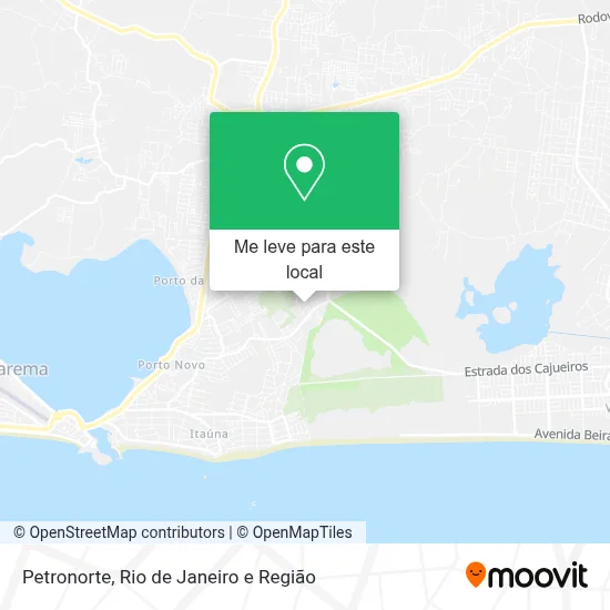 Petronorte mapa