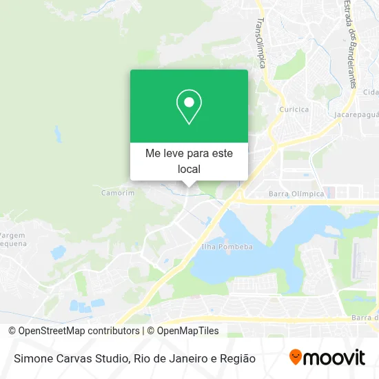 Simone Carvas Studio mapa