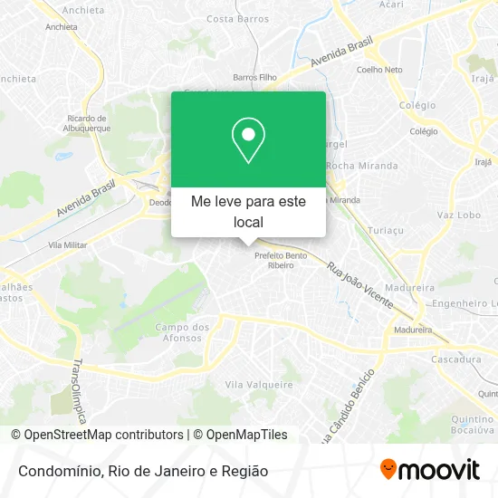 Condomínio mapa