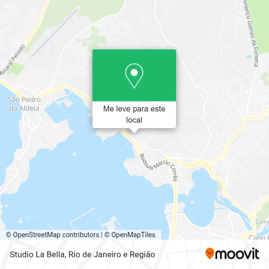 Studio La Bella mapa