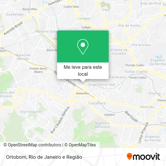 Ortobom mapa