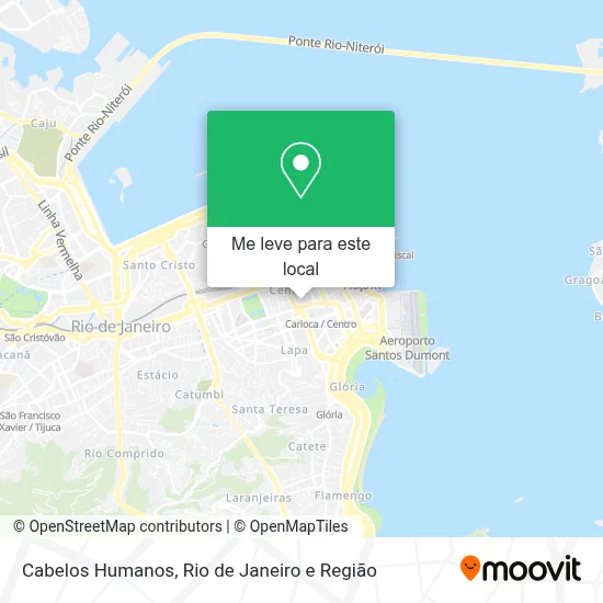 Cabelos Humanos mapa