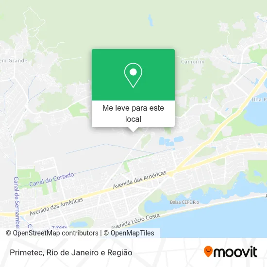 Primetec mapa