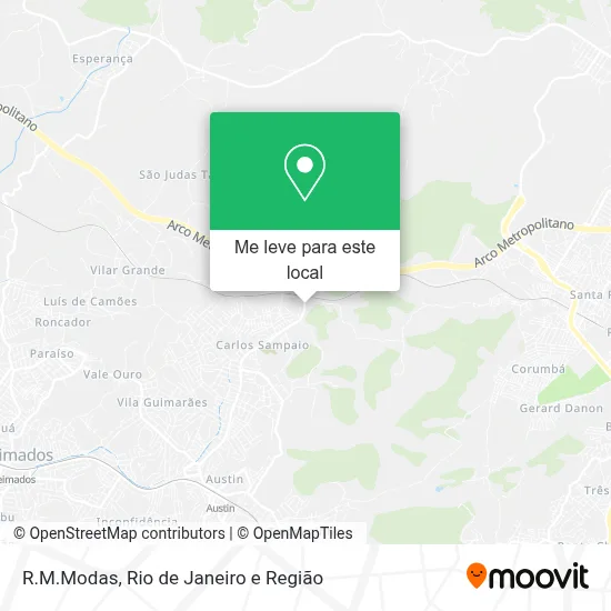 R.M.Modas mapa