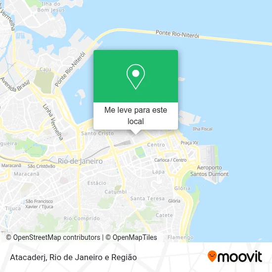 Atacaderj mapa