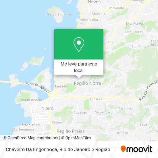 Chaveiro Da Engenhoca mapa