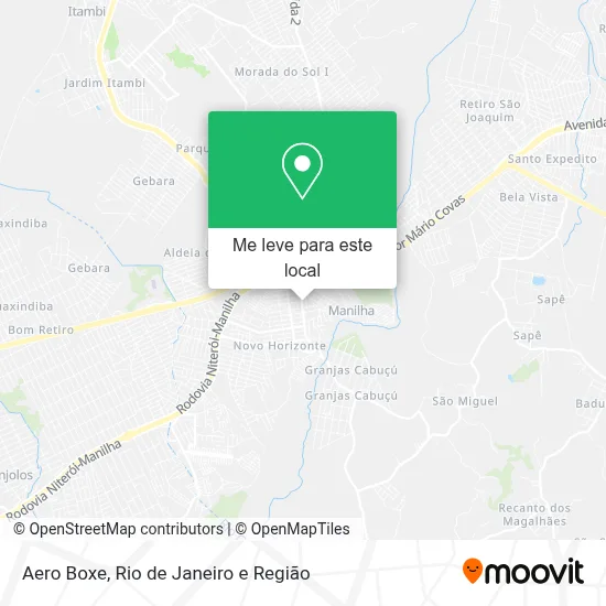 Aero Boxe mapa