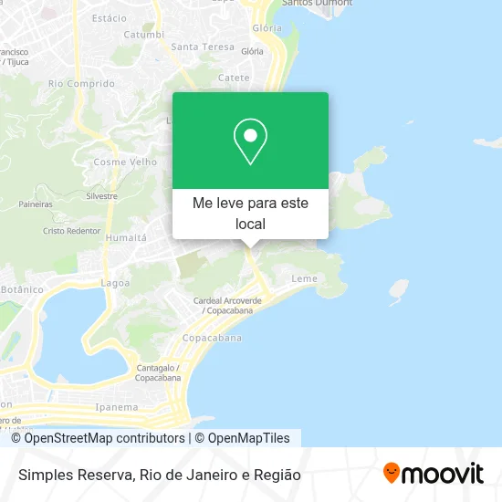 Simples Reserva mapa