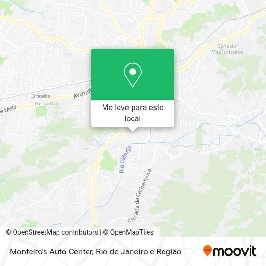 Monteiro's Auto Center mapa