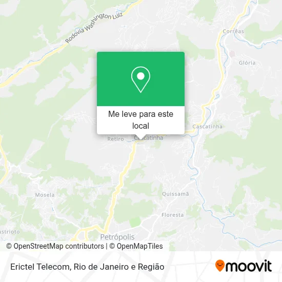 Erictel Telecom mapa