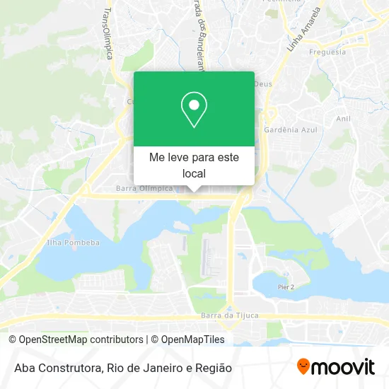 Aba Construtora mapa