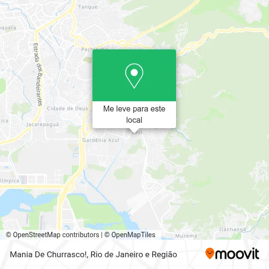 Mania De Churrasco! mapa
