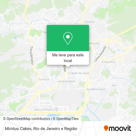 Miridus Cakes mapa