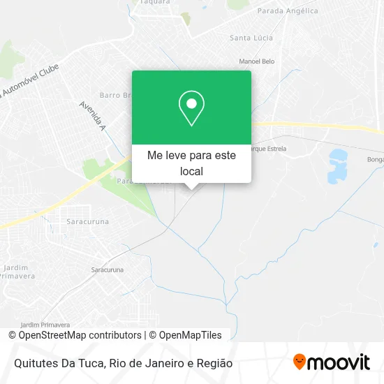 Quitutes Da Tuca mapa