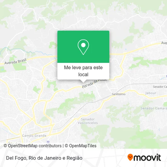 Del Fogo mapa