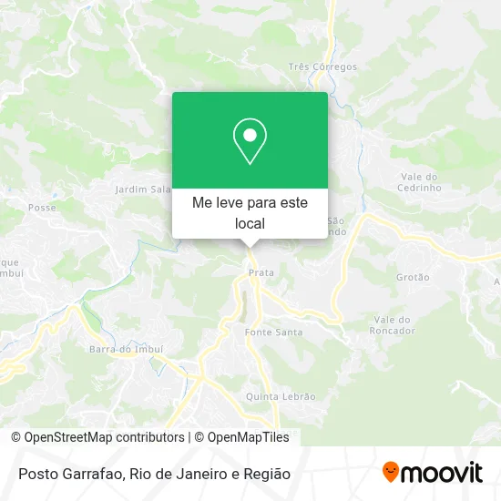 Posto Garrafao mapa