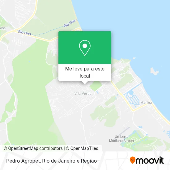 Pedro Agropet mapa