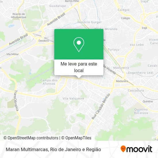 Maran Multimarcas mapa