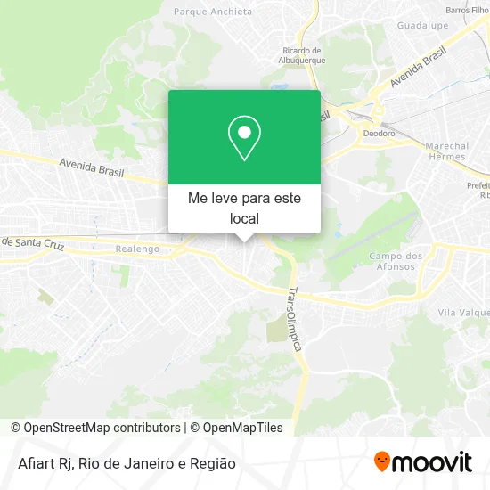 Afiart Rj mapa