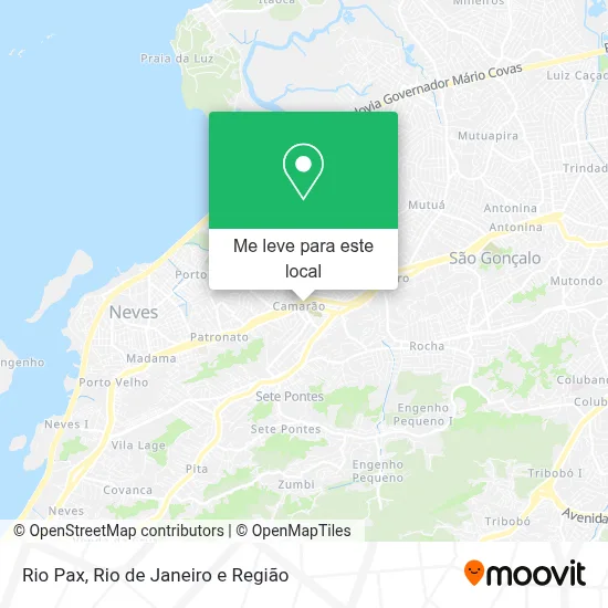 Rio Pax mapa