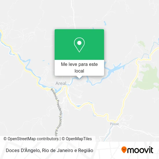 Doces D'Ângelo mapa