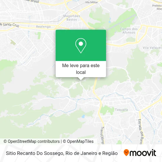 Sitio Recanto Do Sossego mapa