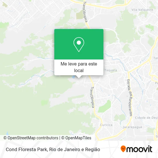Cond Floresta Park mapa