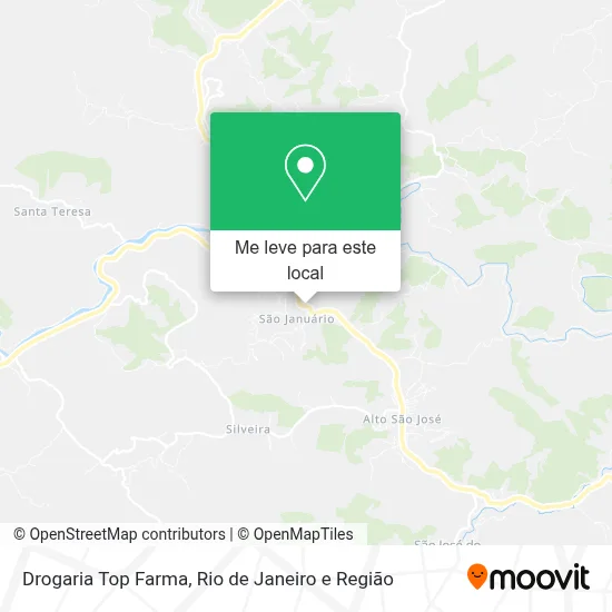 Drogaria Top Farma mapa