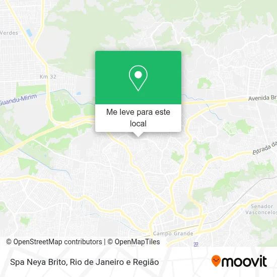 Spa Neya Brito mapa