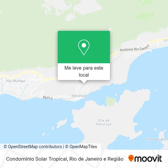 Condominio Solar Tropical mapa