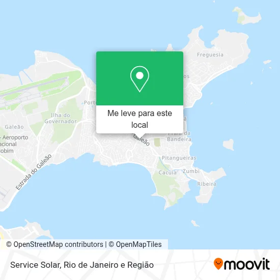 Service Solar mapa