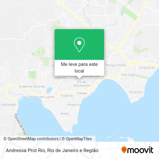 Andressa Prot Rio mapa