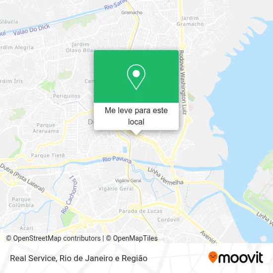 Real Service mapa