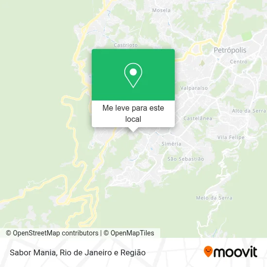 Sabor Mania mapa