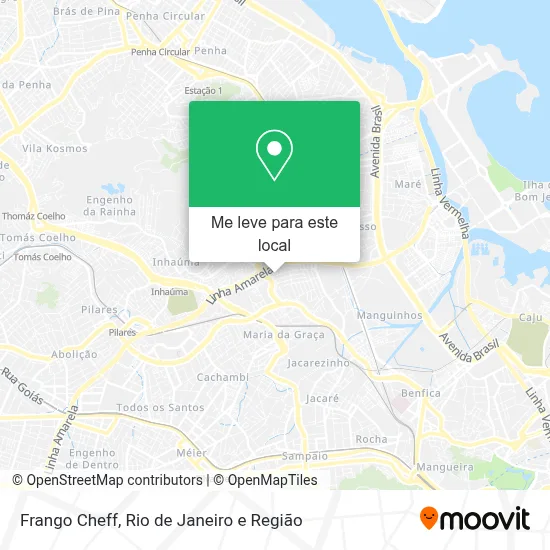 Frango Cheff mapa