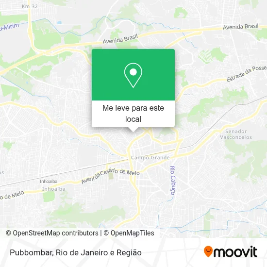 Pubbombar mapa